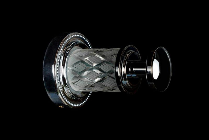 Крючок Boheme Murano Crystal хром 10906-CRST-CH