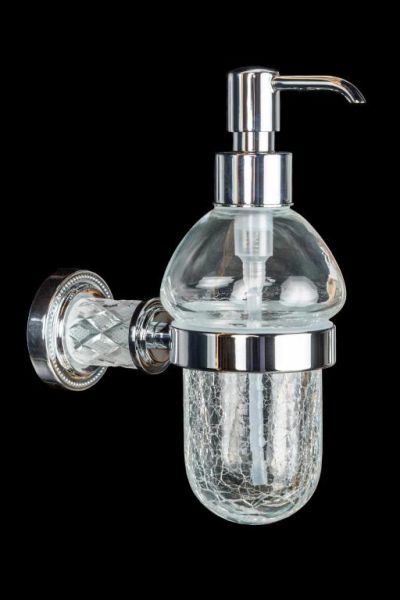 Дозатор Boheme Murano Crystal хром 10912-CRST-CH