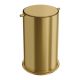 Ведро для мусора Boheme с вращающейся крышкой Bronze бронза