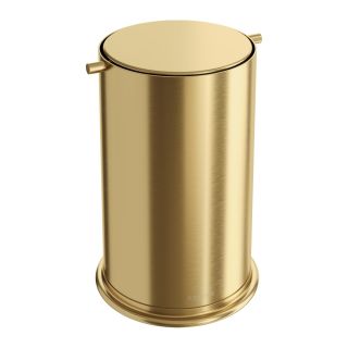 Ведро для мусора Boheme с вращающейся крышкой Matt Gold матовое золото