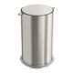 Ведро для мусора Boheme с вращающейся крышкой Nickel Brush никель