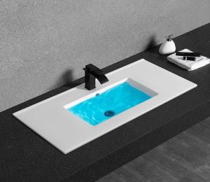 Раковина  CeramaLux YJ-803-80 белая 81 см