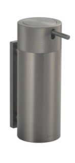 Диспенсер Boheme настенный металл цвет GUN METALL графит