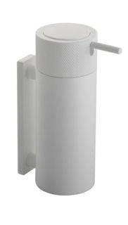 Диспенсер Boheme настенный металл цвет MATT WHITE белый матовый