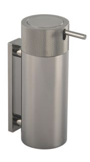 Диспенсер Boheme настенный металл цвет SHINE GUN METALL графит