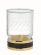 Стакан для зубных щёток Boheme Royal Cristal 10931-G-B золото/чёрный
