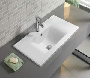 Раковина  CeramaLux JY-807-60 белая 61.5 см