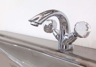 Смеситель для раковины Boheme Brillante Presente хром 351 Смеситель для раковины Boheme Brillante Presente хром 351