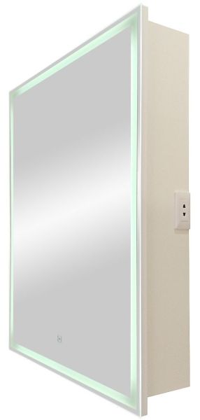 Зеркало-шкаф с подсветкой Art&Max Techno левый 60см белый AM-Tec-600-800-1D-L-DS-F Зеркало-шкаф с подсветкой Art&Max Techno левый 60см белый AM-Tec-600-800-1D-L-DS-F