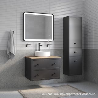 Тумба подвесная IDDIS Torr TOR70DVi95K со столешницей 70см дуб верона/тёмно-серый Тумба подвесная IDDIS Torr TOR70DVi95K со столешницей 70см дуб верона/тёмно-серый
