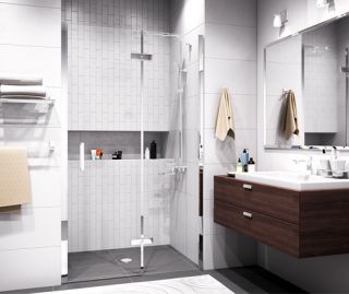 Душевая дверь Wasserkraft Aller 10H05R 120x200 правая Душевая дверь Wasserkraft Aller 10H05R 120x200 правая