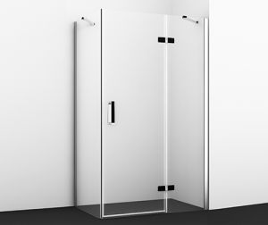 Душевой уголок Wasserkraft Aller Black 10H06RBLACK 120x80 правый