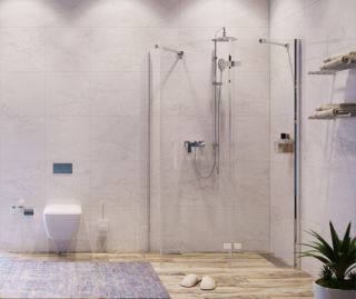 Душевой уголок Wasserkraft Aller 10H07RWHITE 120x90 правый Душевой уголок Wasserkraft Aller 10H07RWHITE 120x90 правый