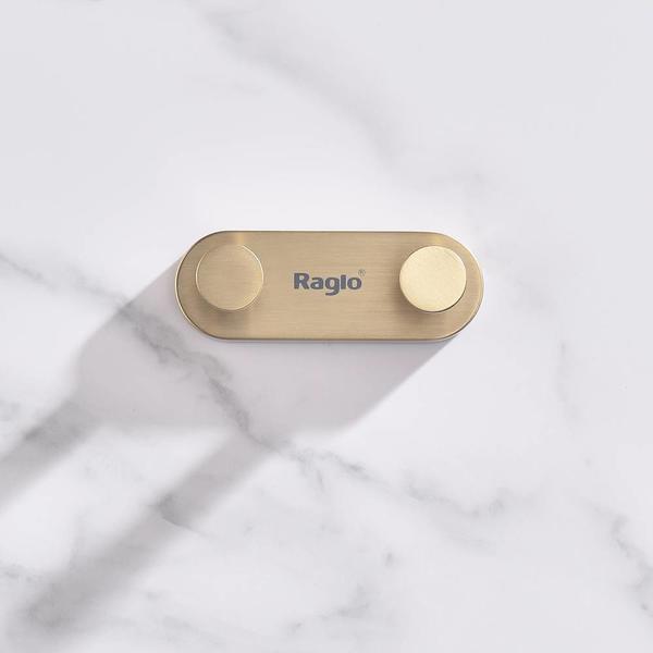 Крючок для ванной комнаты Raglo R300.052.03 золотой сатин