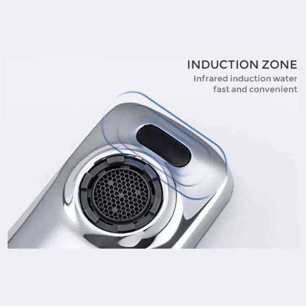 Сенсорный смеситель для раковины Gappo G523 хром