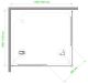 Душевой уголок Royal Bath HPD 110x120см белый RB12110HPD-C