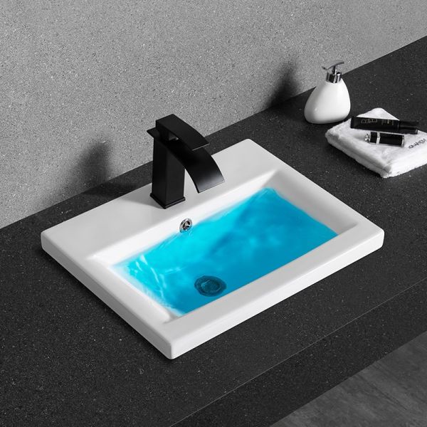 Раковина  CeramaLux 9393-50 белая 51 см