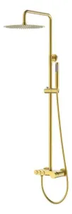 Душевая стойка Boheme Stick Diamond 128-MG золото матовое