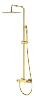 Душевая стойка Boheme Stick Diamond 128-MG золото матовое Душевая стойка Boheme Stick Diamond 128-MG золото матовое
