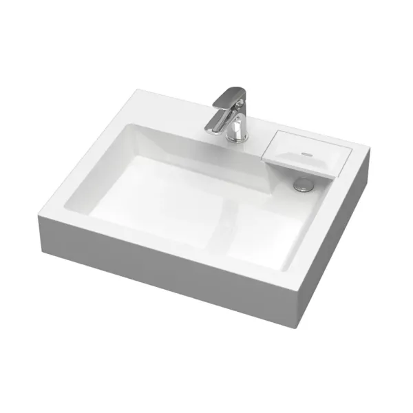 Раковина Reflexion Tetra RF6050TE белая 60x50