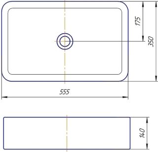 Раковина Kirovit Олимпия 56см белый SD-00001229 Раковина Kirovit Олимпия 56см белый SD-00001229