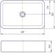 Раковина Kirovit Олимпия 56см белый SD-00001229 Раковина Kirovit Олимпия 56см белый SD-00001229
