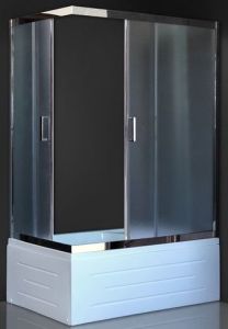 Душевой уголок Royal Bath BP 100x80см правый хром RB8100BP-C-CH-R