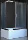 Душевой уголок Royal Bath BP 100x80см правый хром RB8100BP-C-CH-R