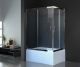 Душевой уголок Royal Bath BP 100x80см правый хром RB8100BP-T-CH-R