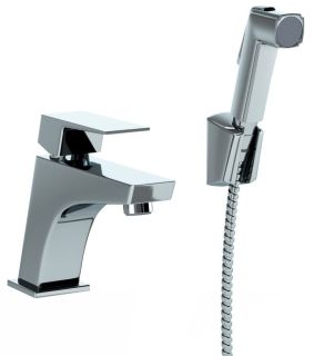 Смеситель для раковины Paini Torre 98CR205/574 с гигиеническим душем хром
