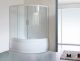 Шторка на ванну Royal Bath Alpine 140см белый RB140ALP-T