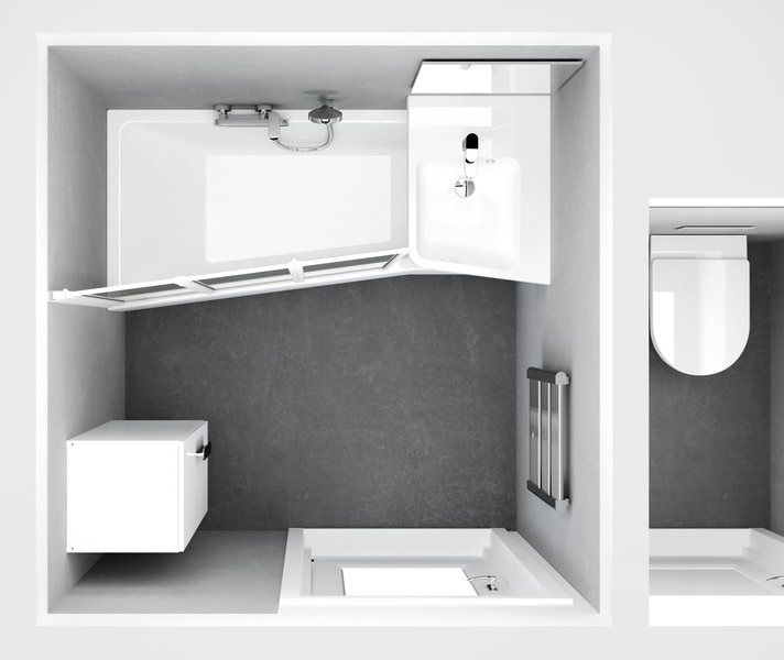Раковина Ravak BE HAPPY II правый XJAP1100001