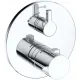 Термостатический смеситель для ванны и душа Kludi Nova Puristic 208850515 хром