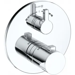 Термостатический смеситель для ванны и душа Kludi Nova Fonte 208100515 хром