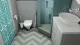Плитка Kerama Marazzi 9036 Дарсена голубой глянцевый 8.5x28.5x0,85