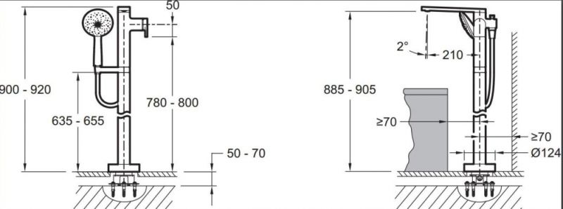 Смеситель для ванны Jacob Delafon  Composed   E73087-CP
