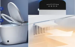 Унитаз напольный Ceruttispa EZIO Smart CT11168 с дистанционным управлением