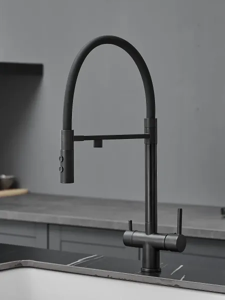 Смеситель для кухни Boch Mann TORRE B BM11169 черный