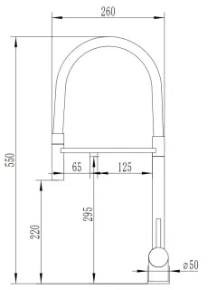 Смеситель для кухни Boch Mann TORRE B BM11169 черный Смеситель для кухни Boch Mann TORRE B BM11169 черный