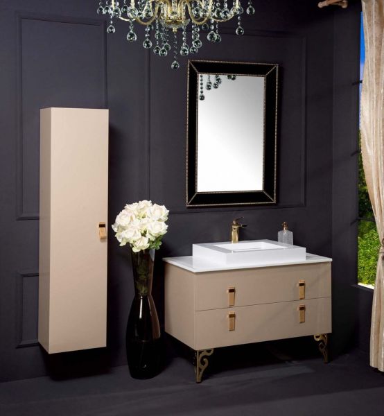 Столешница Armadi Art Solid Glass 100см белый 851-100