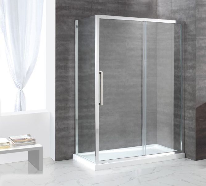 Душевой уголок Cezares LUX-SOFT-W-AH-1-150/80-C-Cr-IV