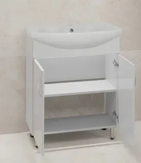 Тумба под раковину  Style Line Эко Стандарт ЛС-00002468 70 см белый
