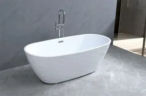 Ванна акриловая Ceruttispa TONIA170 CT11230 170x75 см отдельностоящая