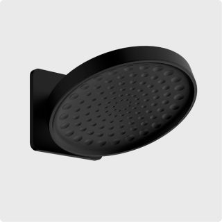 Душевой комплект AQUAme AQM8403MB с термостатом чёрный матовый