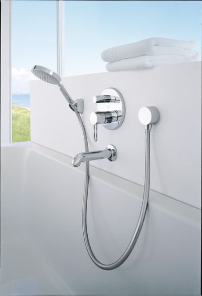 Шланговое подключение Hansgrohe FixFit S 26453000 хром