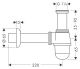 Сифон для биде Hansgrohe 55213000
