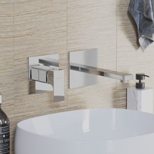 Встраиваемый смеситель для раковины Paini Grazia 21CR208 хром