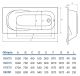 Акриловая ванна Koller Pool Orion ORION150X70 150х70