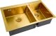 Мойка кухонная Zorg Inox PVD SZR-78-2-51-L BRONZE