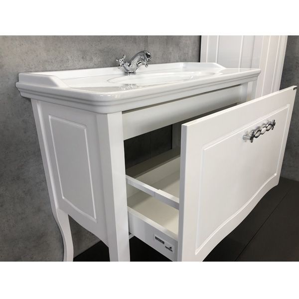Comforty Зеркало "Феррара-100" белый